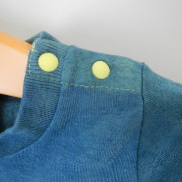【キッズ】藍染・夢屋コラボTシャツ　アロハレインボウ画像
