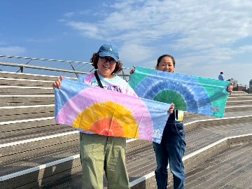 20th anniversary angela　日本手ぬぐいの画像