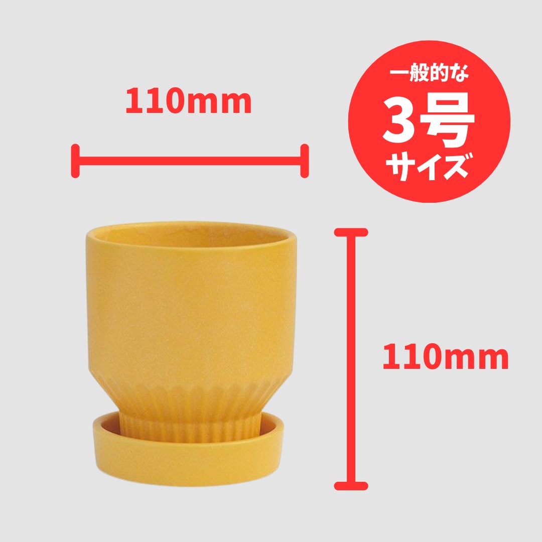 ラブロー鉢 イエローの画像
