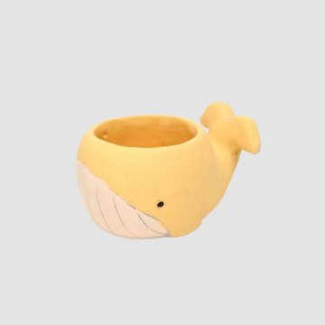 クジラポット S イエローの画像