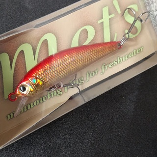 スカジットデザインズ Met's メッツ 40mm 2.6g 金赤の画像