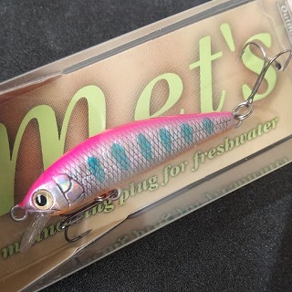 スカジットデザインズ Met's メッツ 40mm 2.6g ピンクヤマメの画像