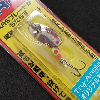スミス AR-S スピナー トラウトモデルトリックカラー 2.1g TrB （TRY-ANGLEオリジナルカラー）の画像