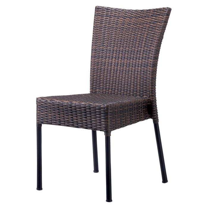 法人様限定 フジ ガーデン家具 ガーデンチェア OS800-BR アームチェア OS800-BR」富士（FUJI）の人工ラタンチェア