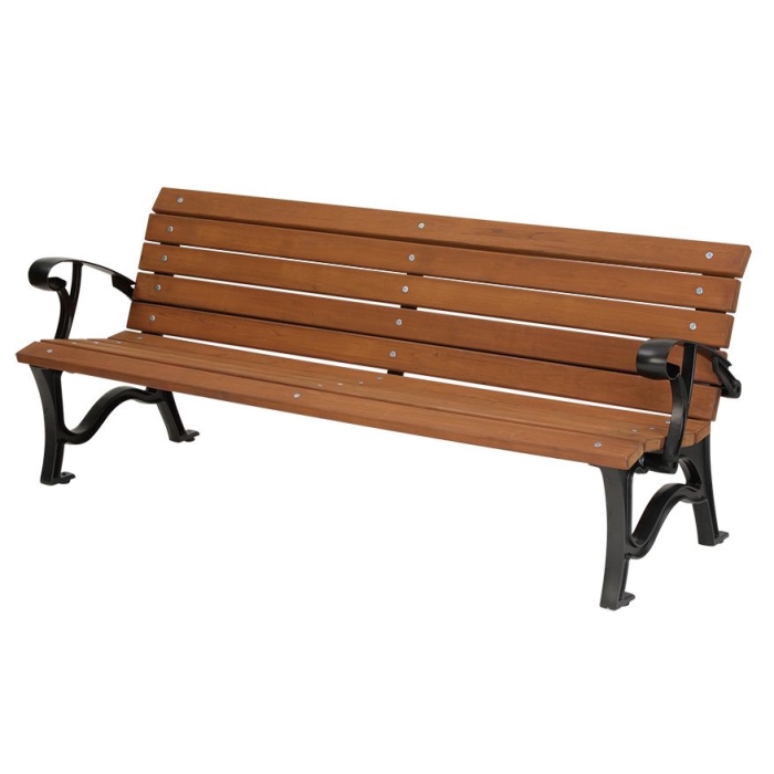 値下げ 木製 鋳鉄製 ベンチ2台(※1台のみでも購入可) メーカー名/フジ(FUJI)/Bench|業務用家具 店舗 飲食店 施設