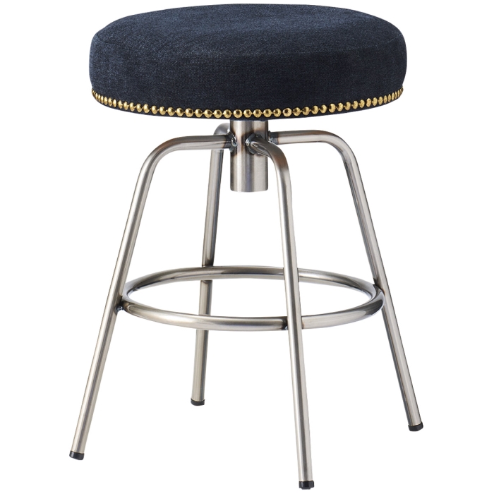 トラットリア丸ロースツール（鋲付）【Trattoria】SH465mmの画像