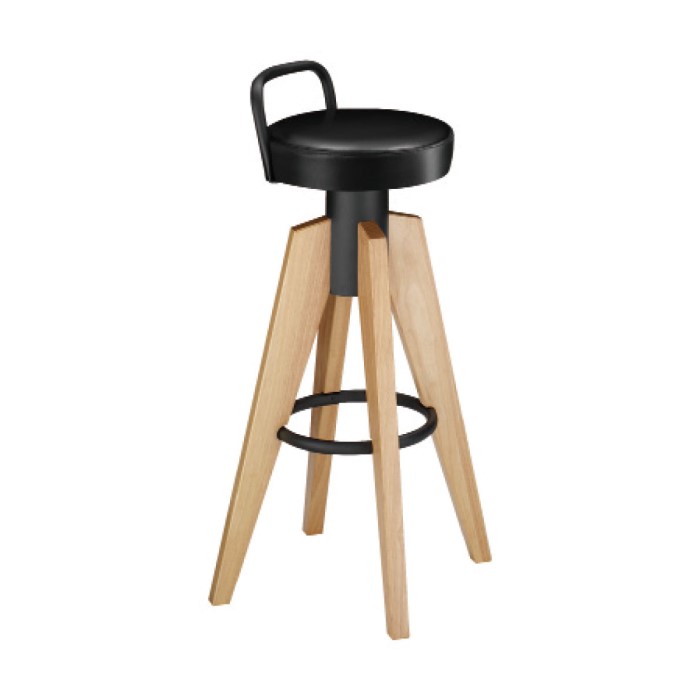 サリー+木製カウンターⅠ脚（SH750mm）の画像