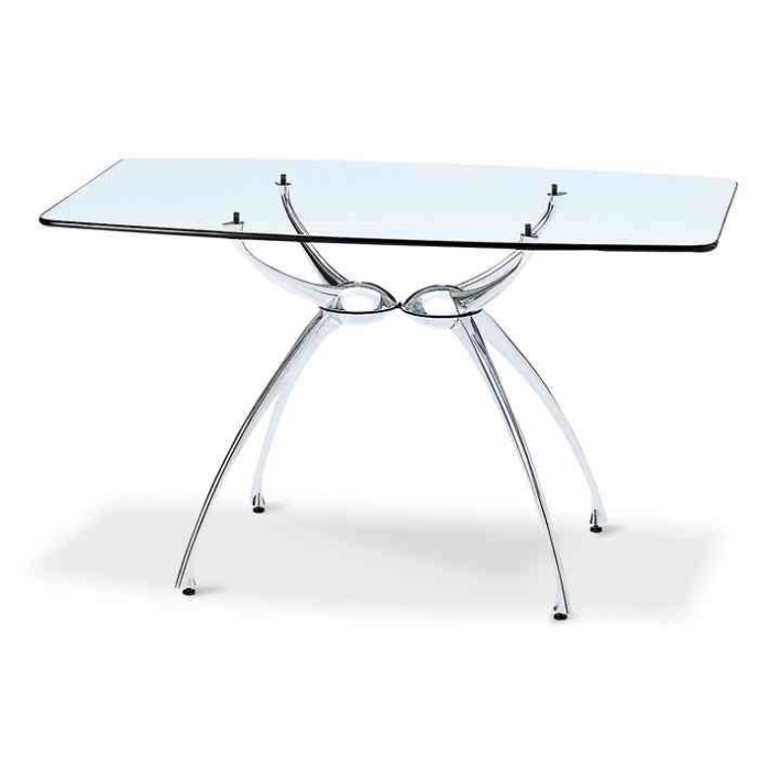 リンクガラステーブル 1600×850【Link Glass Table】の画像