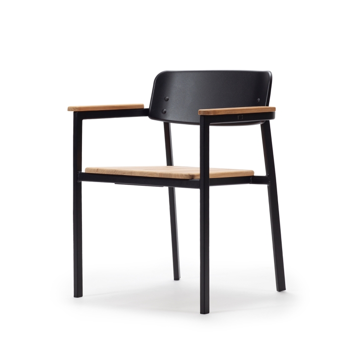 シャイン アームチェア-チークシート【SHINE ARM CHAIR-TEAK SEAT]の画像