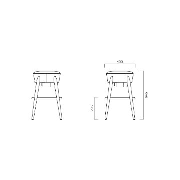 ファロウカウンター H ハイタイプ【FAROL】SH755mmの画像