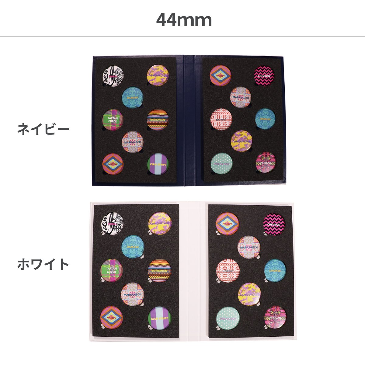 缶バッジコレクションブック 全8種の画像