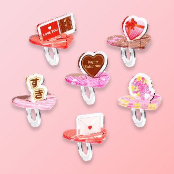 推し撮リング バレンタインVer. (ランダム/コンプリートセット)の画像