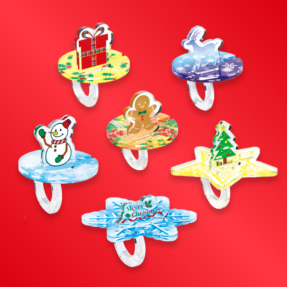 推し撮リング クリスマスVer. (ランダム/コンプリートセット)の画像