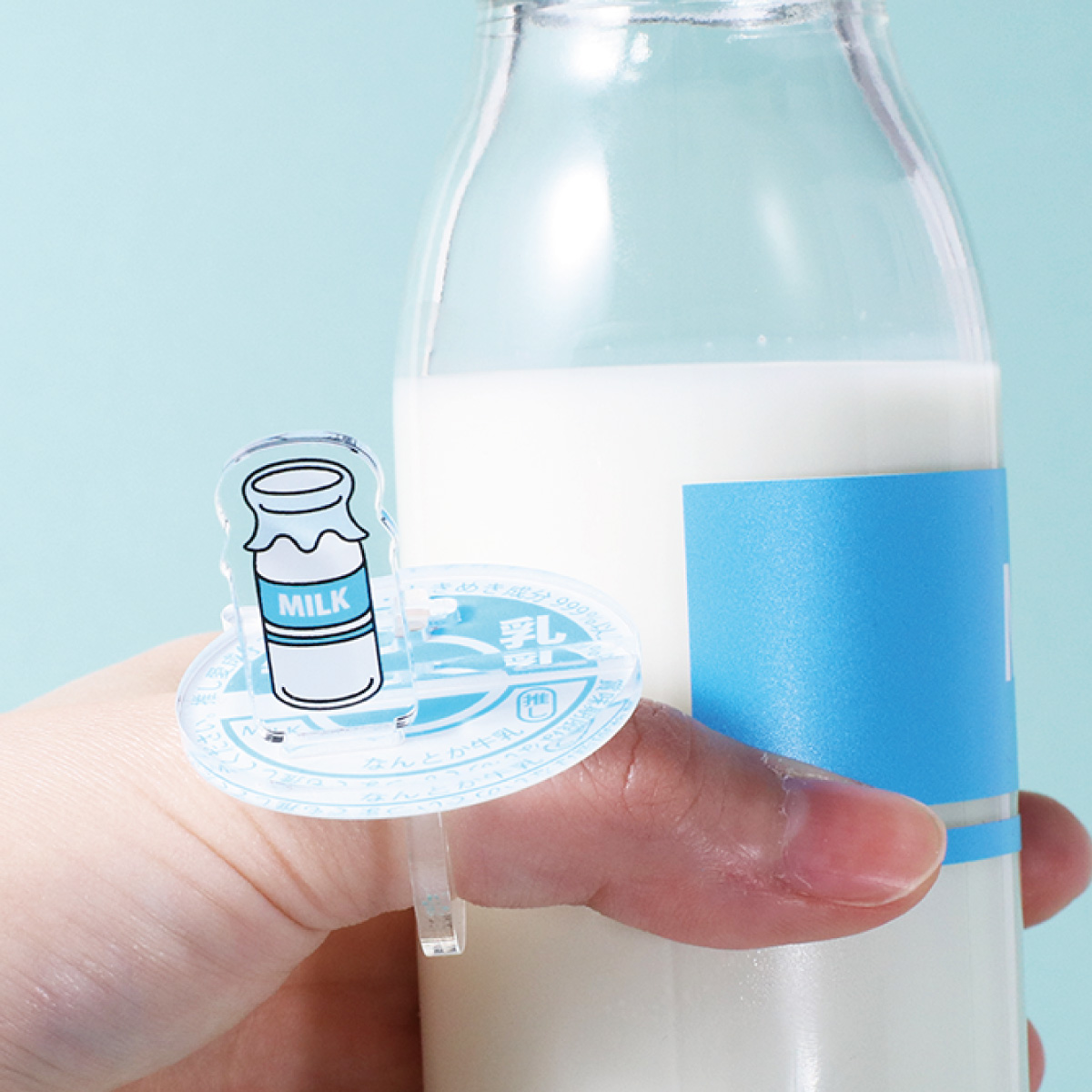 推し撮リング 牛乳瓶Ver. (ランダム/コンプリートセット)の画像
