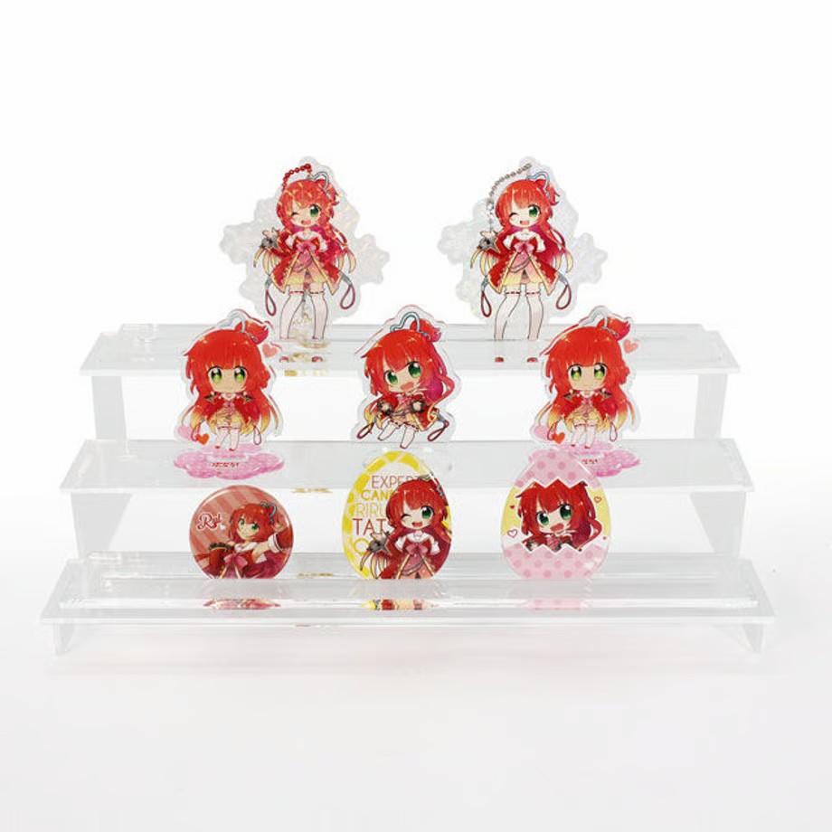 アクリルひな壇 3段の画像