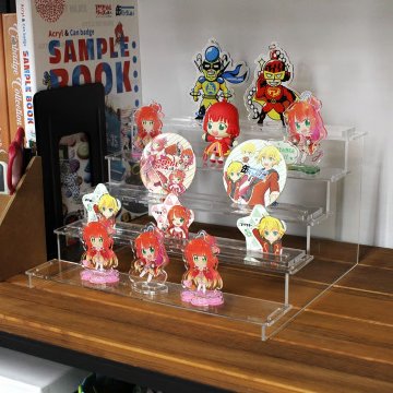アクリルひな壇 5段の画像