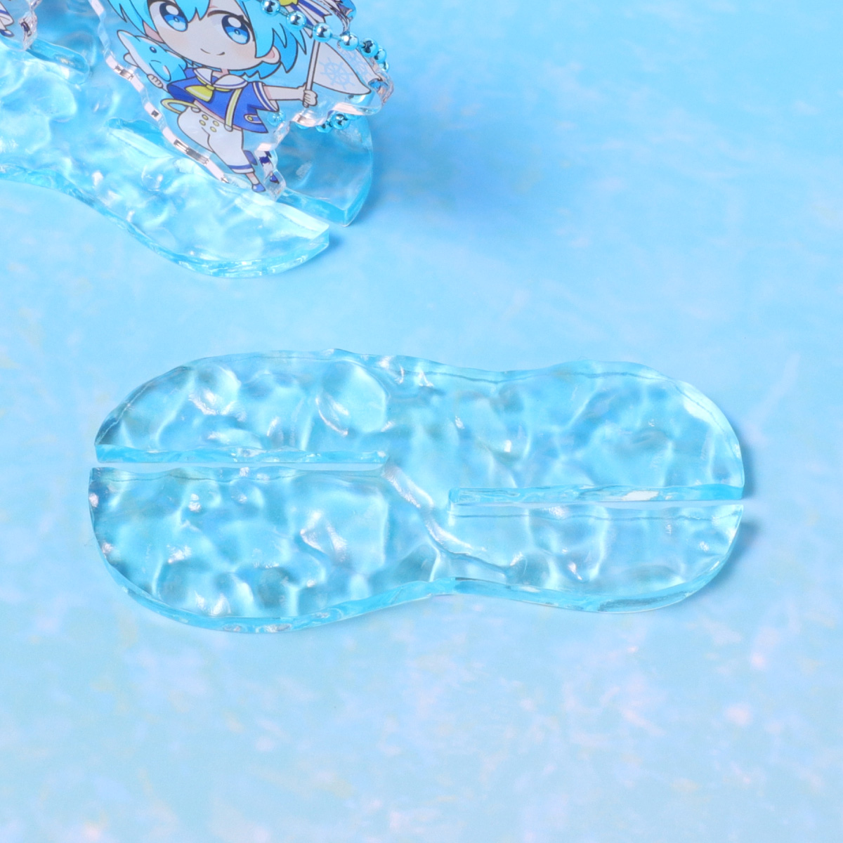 水面アクリル台座ダブルの画像