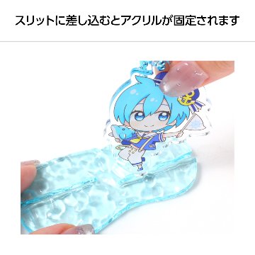 水面アクリル台座ダブルの画像