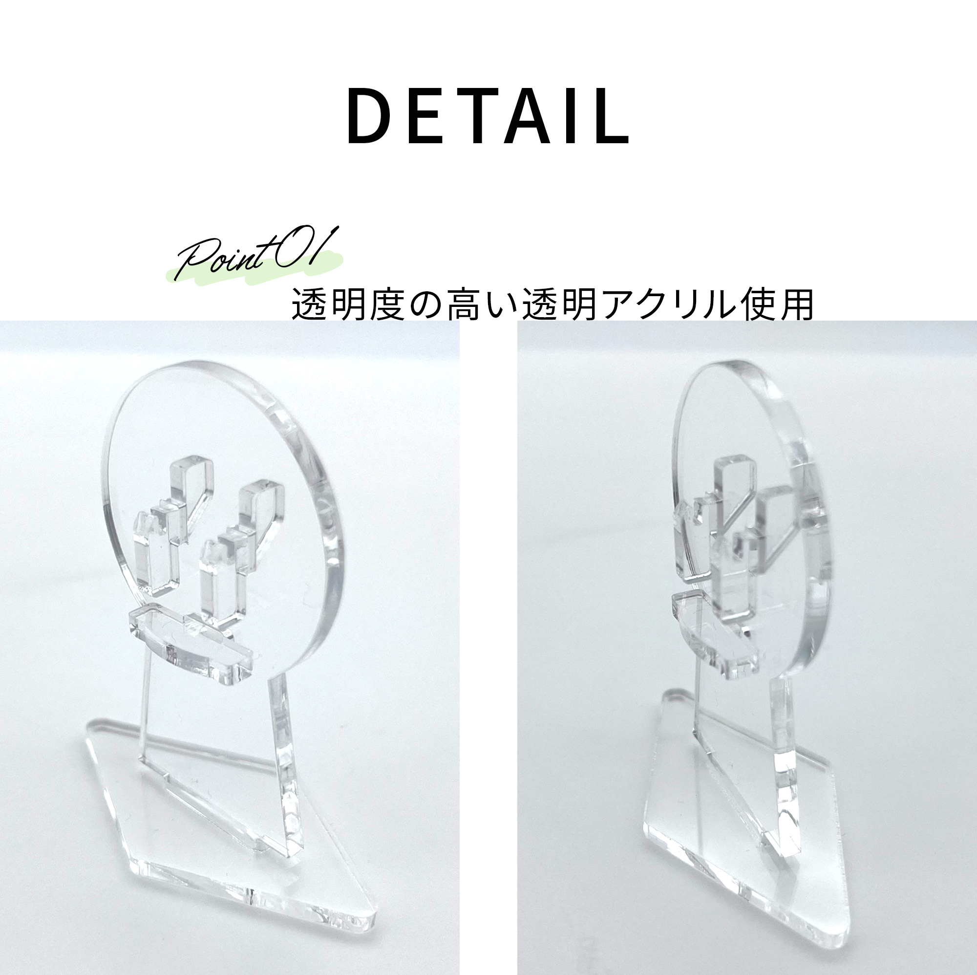 缶バッジスタンド　1個用の画像