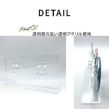 缶バッジスタンド　2個用の画像