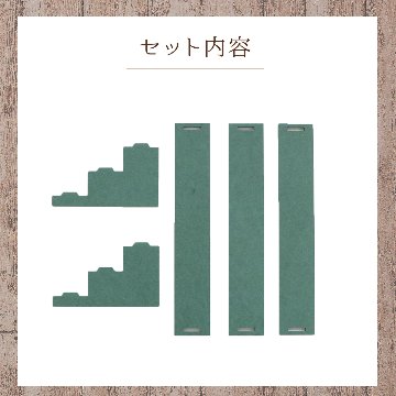 カラー木製ひな壇 3段　5色展開の画像