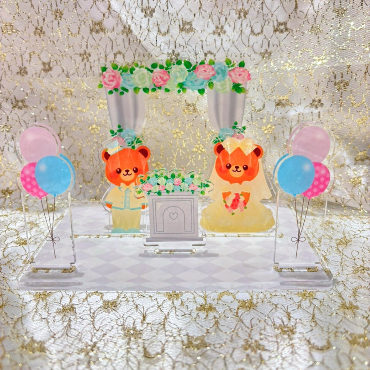 ウェディングジオラマの画像
