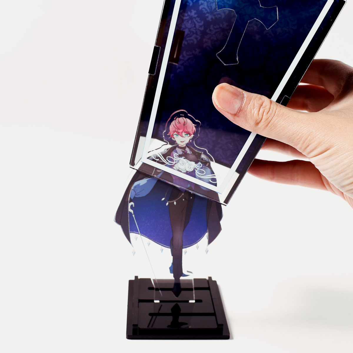 アクリルBOX 棺 6色展開の画像