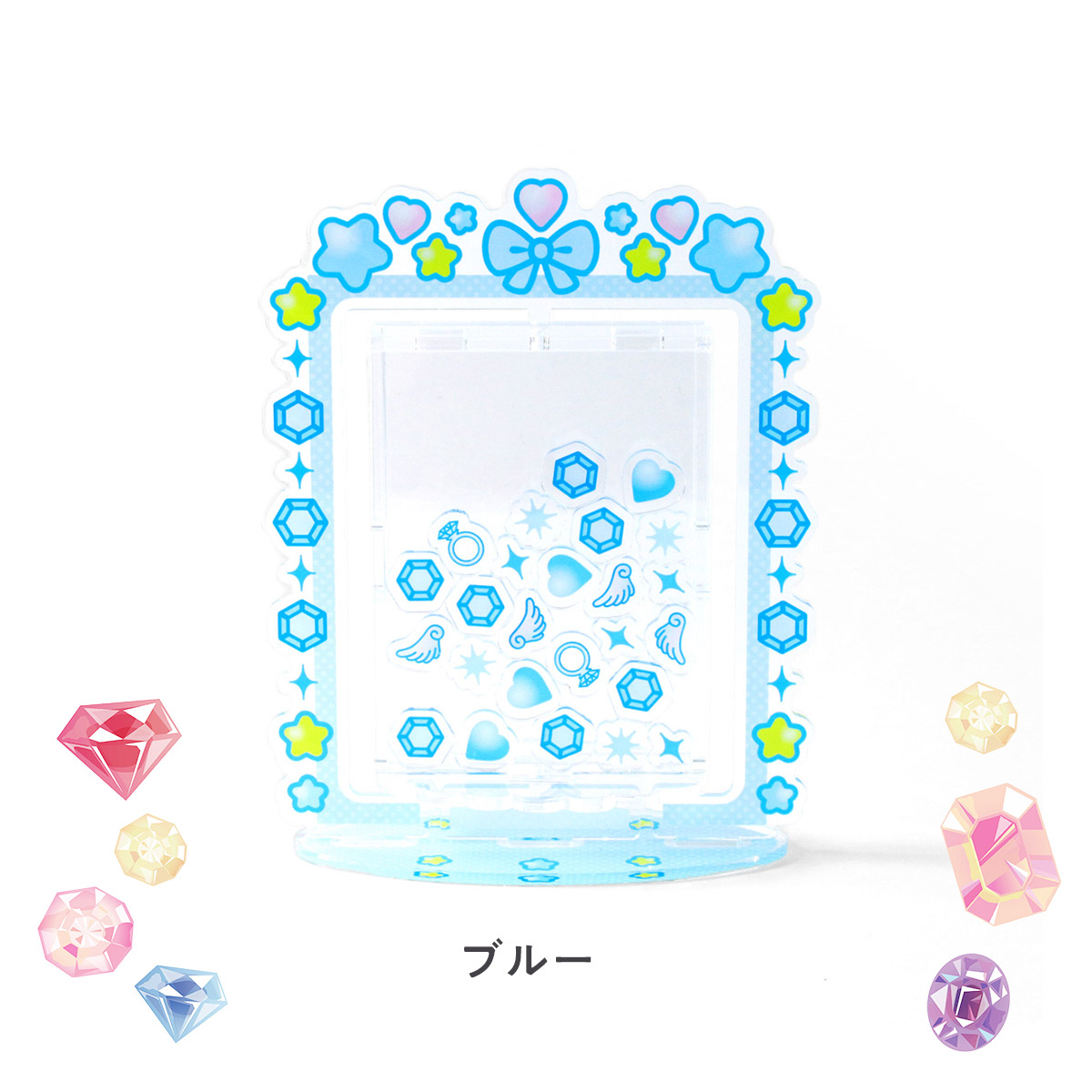 アクリルパーツ 宝石ver ２色展開の画像