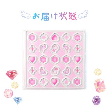 アクリルパーツ 宝石ver ２色展開の画像