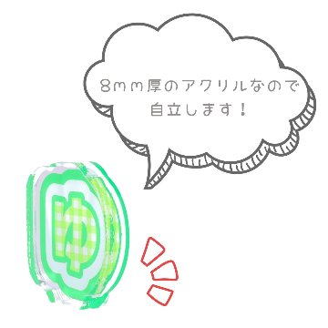 【推しの名前で作れる】推し名入れアクリルブロックの画像