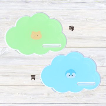 推しが飾れるコースター ふわもこあにまる 8色展開の画像