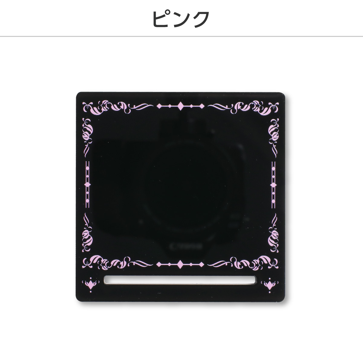 推しが飾れるコースター ゴシック 7色展開の画像