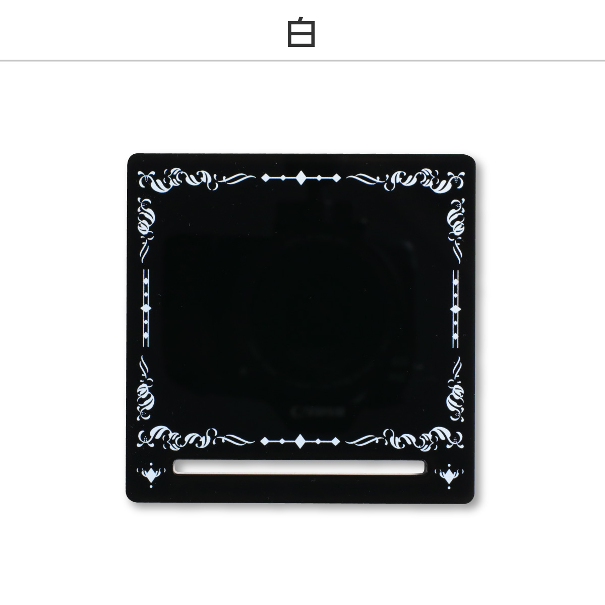 推しが飾れるコースター ゴシック 7色展開の画像
