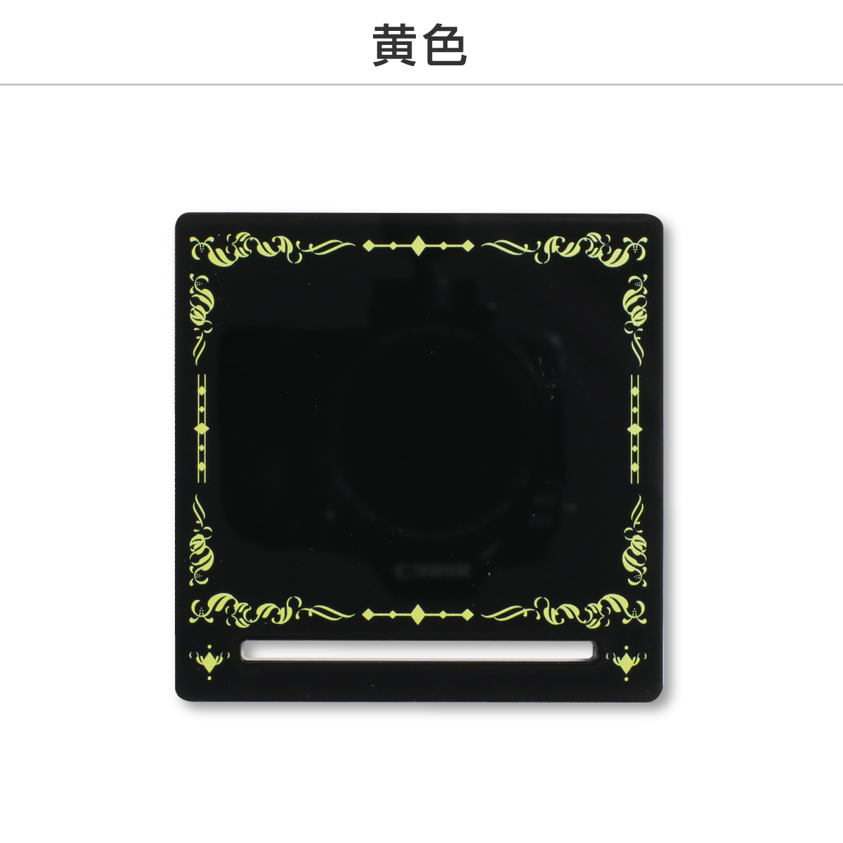 推しが飾れるコースター ゴシック 7色展開の画像
