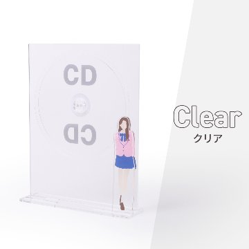 推しが飾れる CDスタンド 3色展開の画像