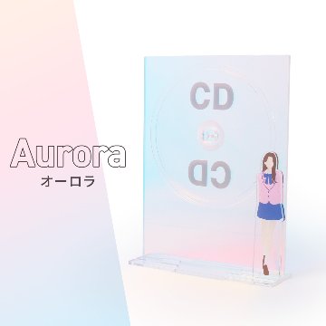推しが飾れる CDスタンド 3色展開の画像