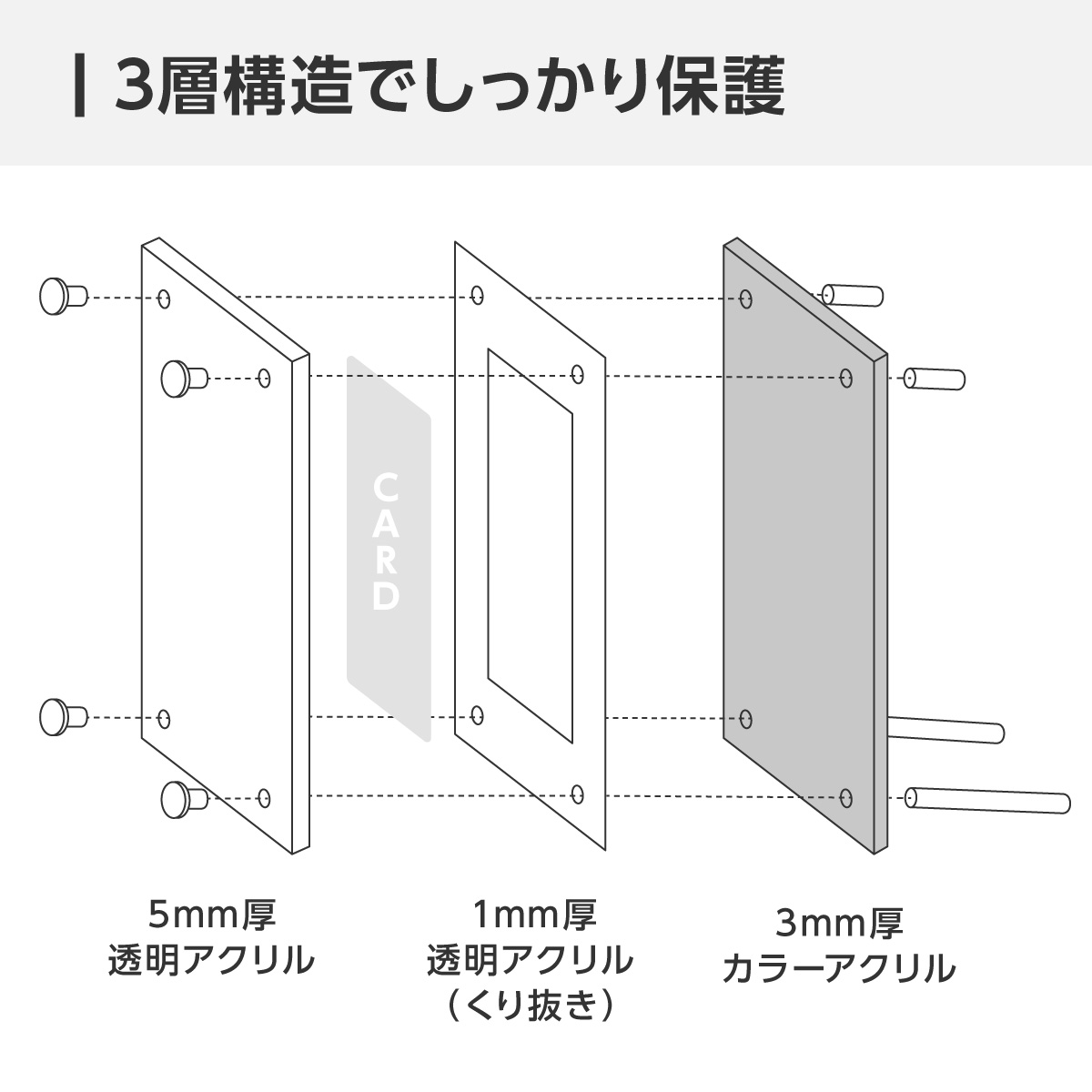 シールドPRO　UVカット 1連10色展開の画像