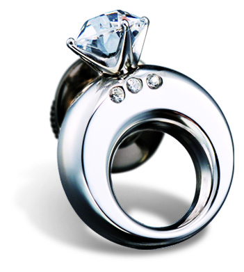 ラペルピン・BXリングの画像