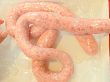 天然豚腸２ｍ（フランクフルト・香腸・サルシッチャ用　豚腸では細めの直径約32-34mm）（中国産）画像
