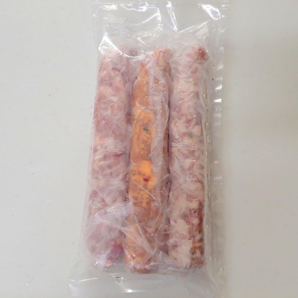生ソーセージ3種類セット無添加（100g×3本）サルシッチャ（ビアンコ・ピッカンテ・マルサラ）【クール冷凍】（他の商品と同梱不可）の画像