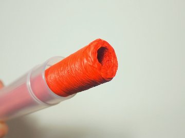 コラーゲンケーシング[赤いウインナー作り用]（仕上がり直径18mm 長さ15m）の画像