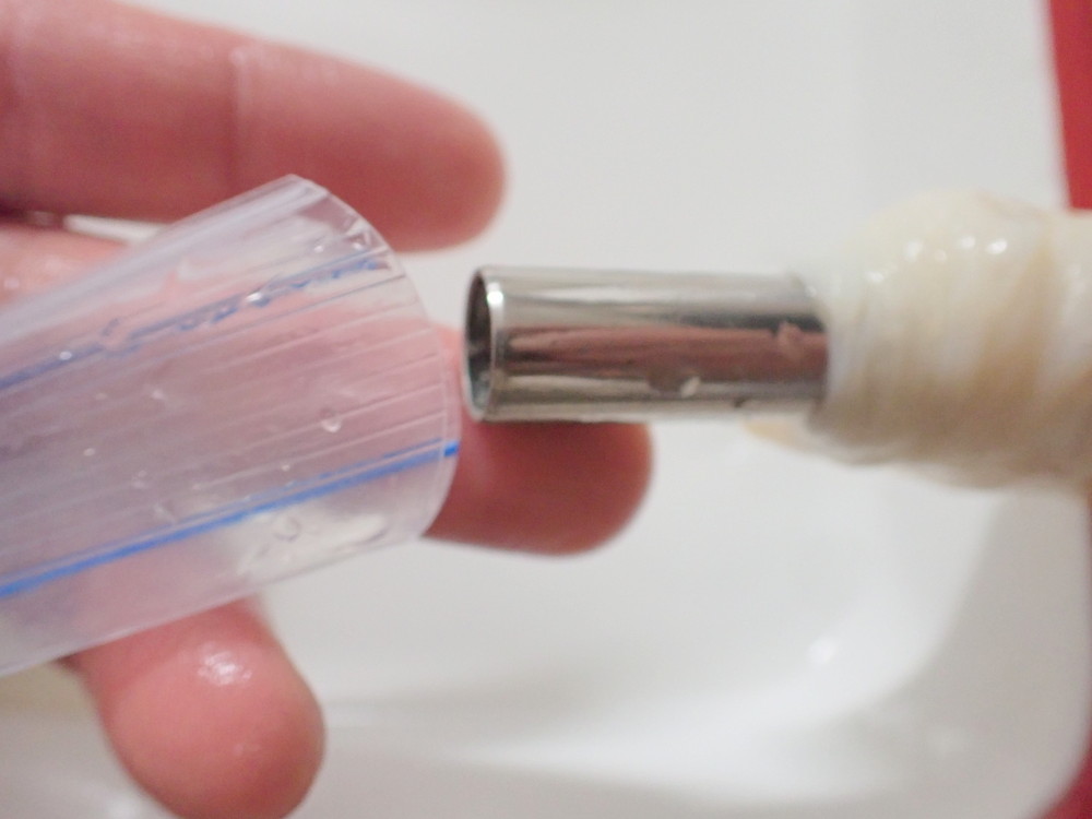 【単品豚腸】1本 直径32-34mm プラスチックガイドタイプ 長さ3m以上11m未満の画像