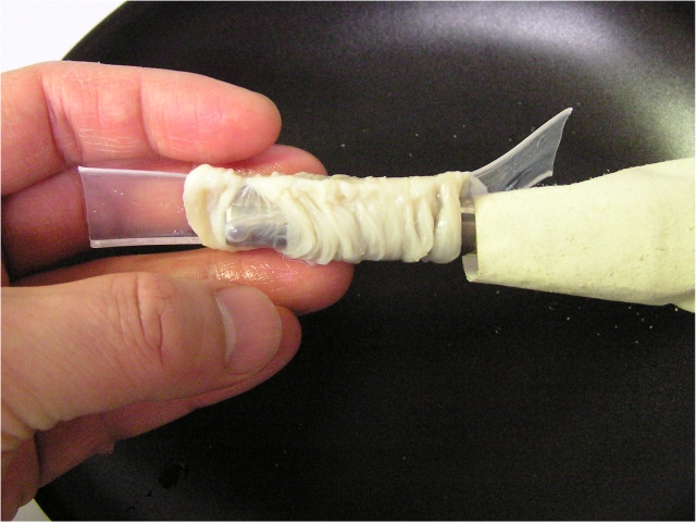 手作りソーセージキット（口金・絞り袋・天然羊腸２ｍ×4個・作り方解説書） 画像