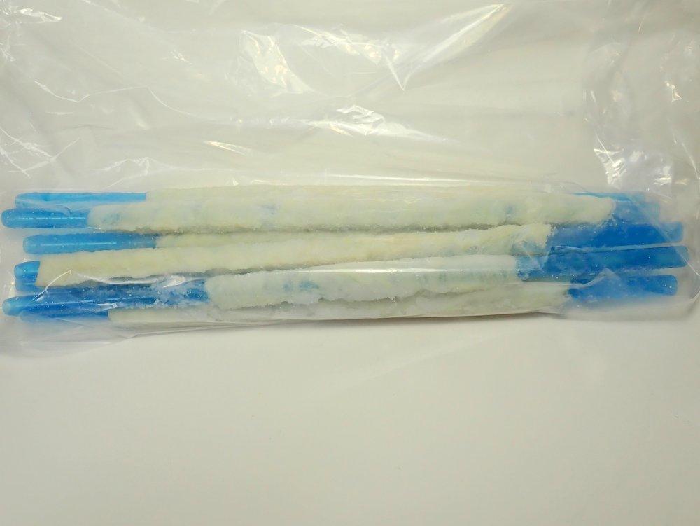 [業務用]【パイプ付き】天然羊腸（直径24〜26mm）１ハンク（約91m）の画像