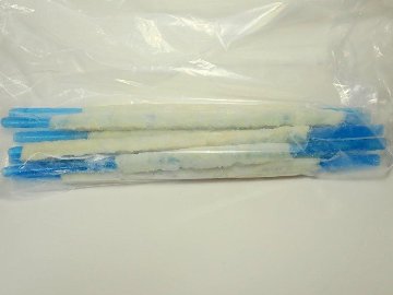 [業務用]【パイプ付き】天然羊腸（直径24〜26mm）１ハンク（約91m）の画像