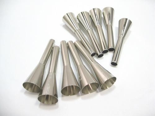 [業務用]ソーセージ用口金（直径12mm）10個セットの画像