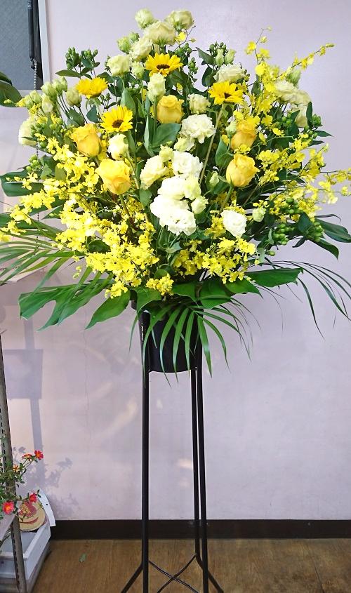 色指定スタンド花　１段（直接配達限定）　の画像