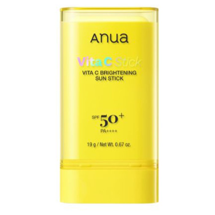 ANUA(アヌア) ビタC サンスクリーンUVスティック 19g SPF50+ PA++++ ビタミン 化粧下地 日焼け止め UVスティック プライマー ひんやり 持ち運び インナードライ肌 混合肌 の画像