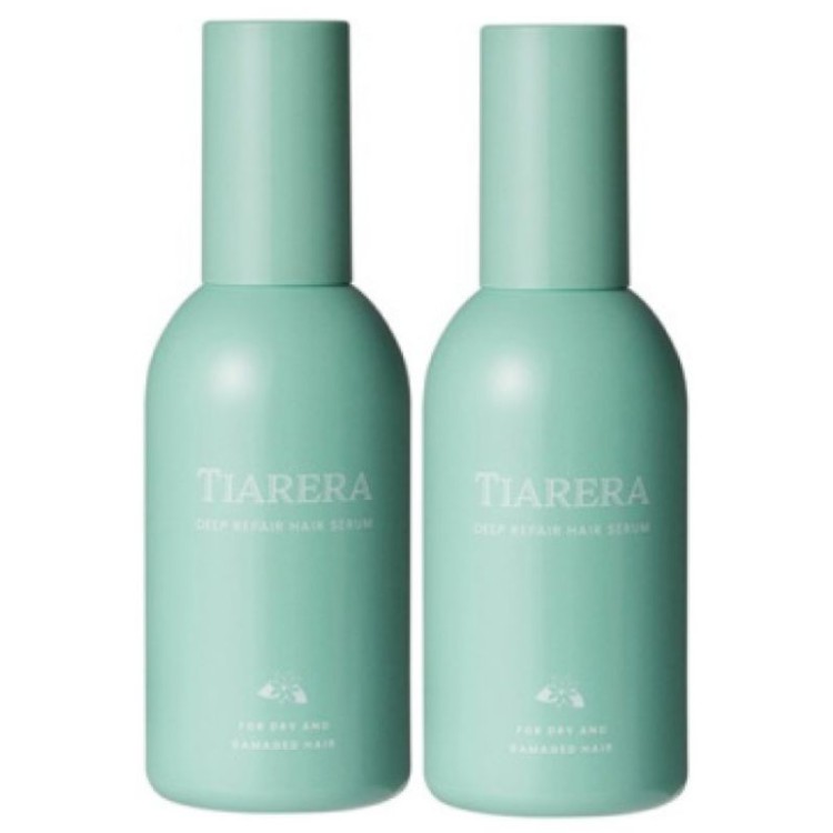 【TIARERA】 ティアレア ディープリペアヘアセラム 100ml×2本セット ヘアケア ヘアセラム ヘアミルク ダメージケア クリームタイプ 乳液 サロン品質 頭皮ケア 紫外線対策 モテ髪の画像