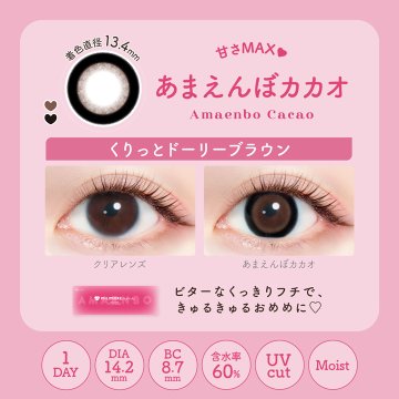 エバーカラーワンデーミリモア【1箱10枚入】全8カラーの画像